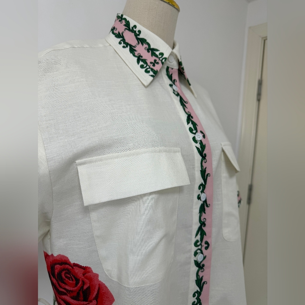 Aston Studio REMY SHIRT ANTIQUE ROSE - Picture 9 of 14